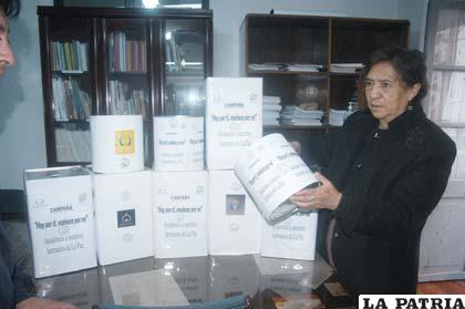 Solidaridad a toda prueba. Se reúnen más donativos para víctimas del desastre en La Paz