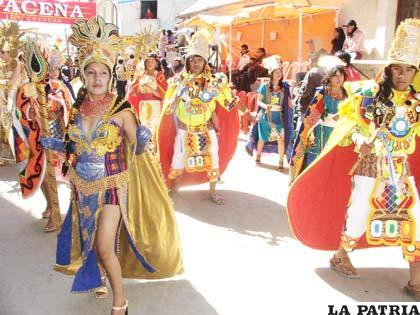 La danza de los Incas, una de las más emblemáticas del Carnaval de Oruro