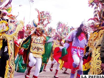 El Carmelo fue el diablo más alegre y entusiasta del Carnaval (fotografía de archivo)