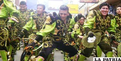 Los caporales una danza enérgica