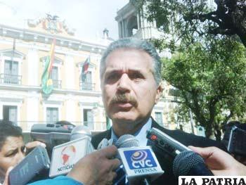Senador de PPB-Convergencia Nacional, Germán Antelo