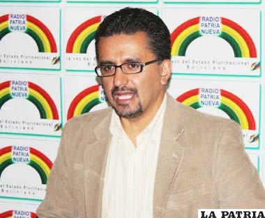 Sacha Llorenti, ministro de Gobierno