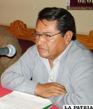 Alfredo Valles, vicepresidente del Concejo Municipal