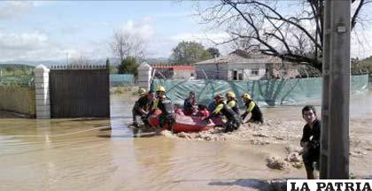 Intensas lluvias provocan graves inundaciones en Málaga, España