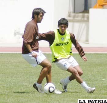 Luís Carlos Vieira y Gary Araoz