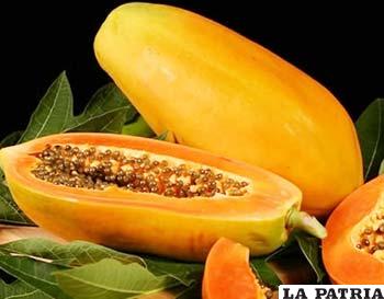 La papaya, una fruta con cualidades medicinales