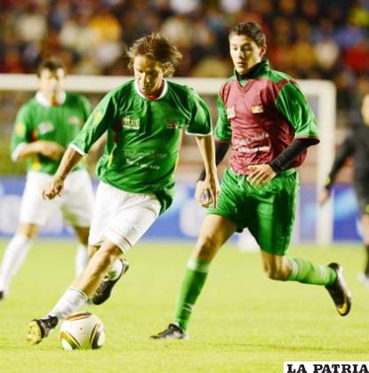 Luis Héctor Cristaldo, volverá a jugar esta noche con la verde