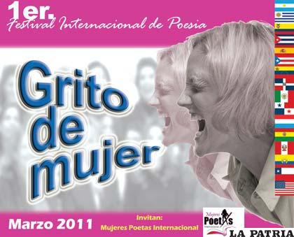 Festival “Grito de mujer” congrega en Oruro a poetas de renombre internacional