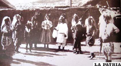 Diablos de Oruro de 1910