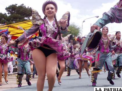En el Carnaval de Oruro, la danza se mundializó