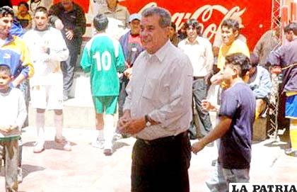 Leopoldo Fernández en Chochocoro
