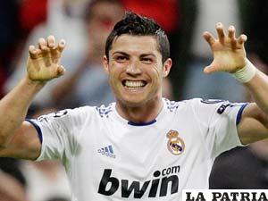 Cristiano Ronaldo goleador de Real Madrid