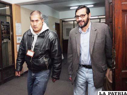 Ex viceministro de Tierras, Alejandro Almaraz (foto), prestó declaración ante el Ministerio Público por el supuesto secuestro del canciller David Choquehuanca