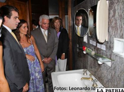 Reabren el vestidor de Eva Perón