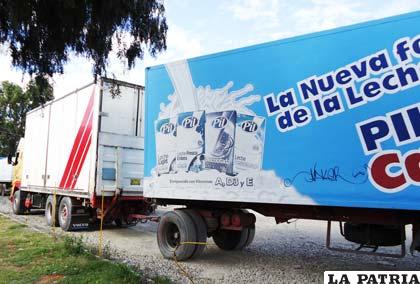 Camión con logo de PIL Cochabamba se usaba para contrabando