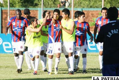 Jugadores de La Paz FC