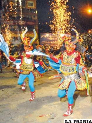 La Diablada Urus se presentará en Santa Cruz, como muestra del Carnaval de Oruro