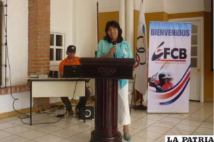 Roció Ramírez asistió al congreso latinoamericano