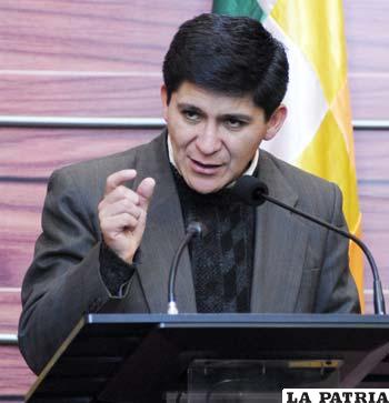 Eduardo Maldonado senador por el MAS espera que estudio georeferencial ponga fin al conflicto limítrofe entre Potosí y Oruro