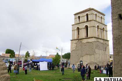 Ministerio de Culturas inicia seguimiento a trabajos de preservación del Templo de Paria