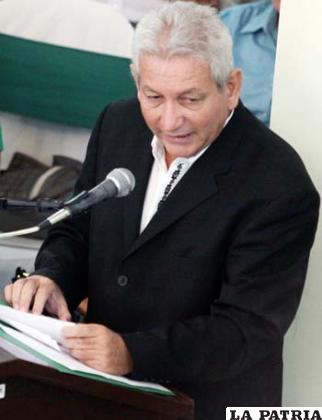 Gobernador del departamento de Santa Cruz, Rubén Costas