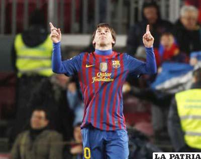 Lionel Messi, goleador del Barcelona