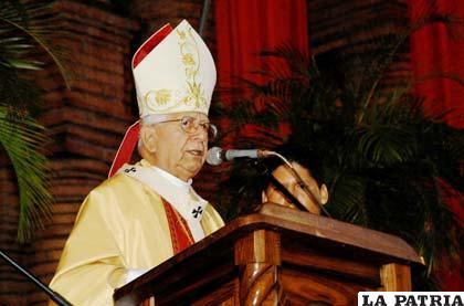 El Cardenal Julio Terrazas participará en actos que se preparan en México para la llegada del Papa Benedicto XVI entre el 23 al 26 de marzo