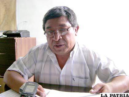 Jacinto Quispaya, presidente de la ACFO