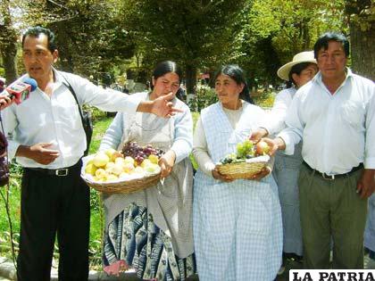  Los productores garantizan que la fruta no contiene químicos