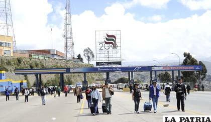 Paros de varios sectores perjudicó el normal desenvolvimiento de las personas en El Alto