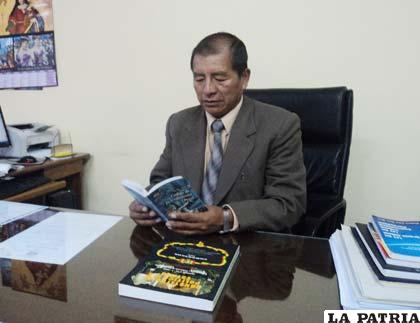 El presidente de Sala Plena Segunda del Tribunal Departamental de Justicia, Gregorio Orozco Itamari