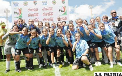 Uruguay se quedó con el subcampeonato