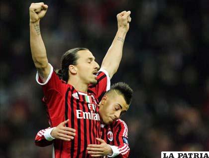 Zlatan Ibrahimovic delantero del Milan
