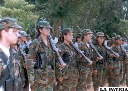 Componentes de las Fuerzas Armadas Revolucionarias de Colombia (FARC)