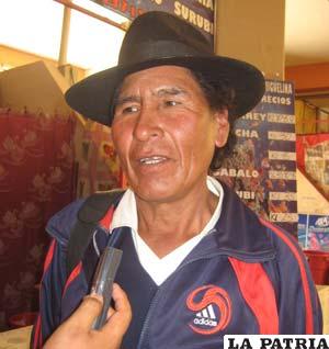 Secretario general de la Cooperativa Sora, Gregorio Ignacio Pardo