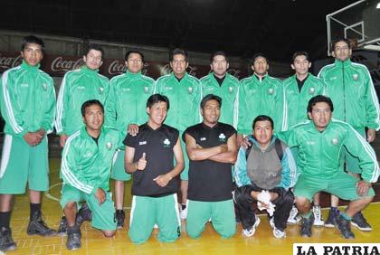 Jugadores de Agronomía que lograron el título de ascenso en el basquetbol