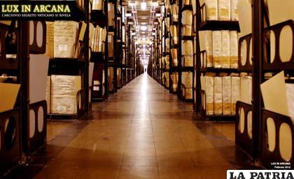 Ambientes del archivo secreto del Vaticano