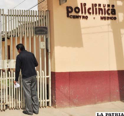 Suegro apuñalado se encuentra en la Policlínica Oruro /Archivo