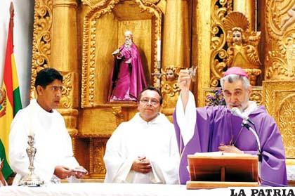 Monseñor Sergio Gualberti, reflexionó a feligreses a propósito de la Cuaresma