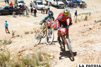 Ciclistas que habitualmente participan de este tipo de competencias