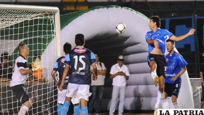 Hernán Boyero anotó el segundo gol de Blooming