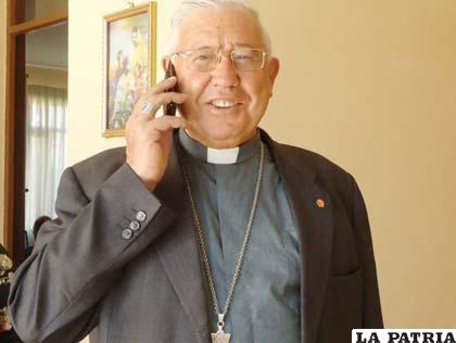 Monseñor Jesús Juárez cumplió su labor en El Alto