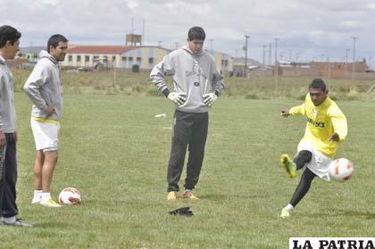 Carlos Lampe pasa por un buen momento en la Copa