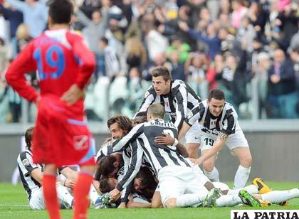 Emanuele Giaccherini anotó el único gol de Juventus