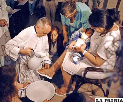 En Buenos Aires, el 2005, cuando el actual Papa Francisco I era arzobispo