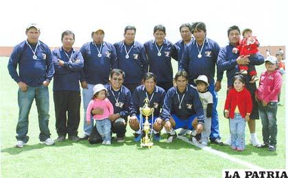 Parada Central, equipo campeón del torneo