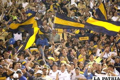 La fanaticada de Boca Juniors