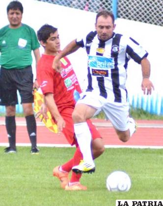 Da Rosa fue el autor del único gol de Oruro Royal