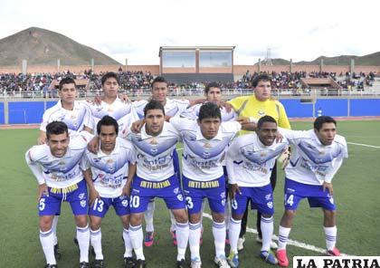 El equipo de San José, que jugó el amistoso con Aurora