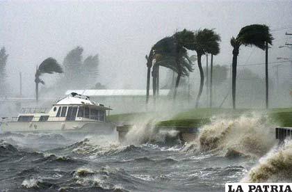 Una muestra de la furia devastadora de los huracanes, también llamados ciclones tropicales